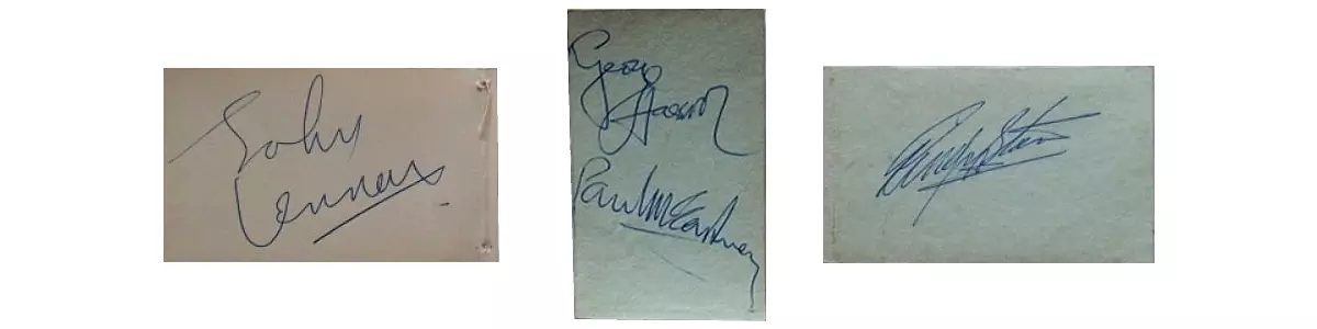 Beatles Autographs