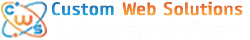 Custom Web Solutions Logo